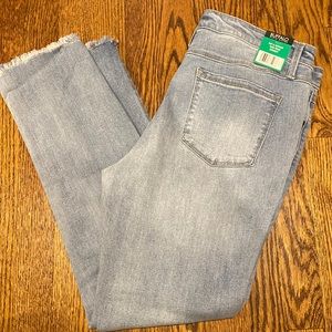 NWT | BUFFALO RIP & REPAIR MID-RISE SKINNY ANKLE JEAN